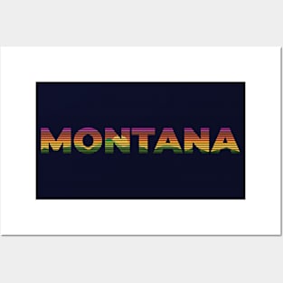 Montana Retro Posters and Art